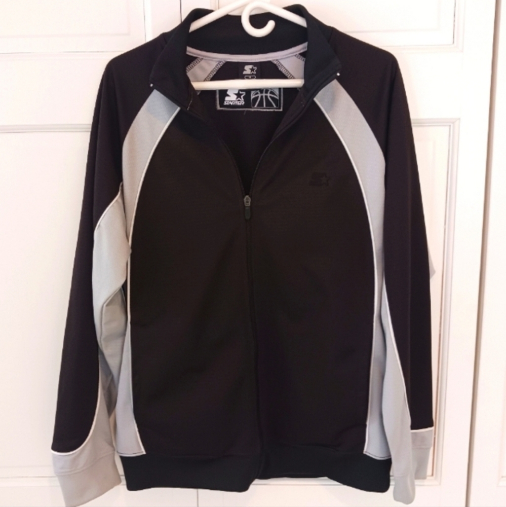 Starter zip-up athletic jacket